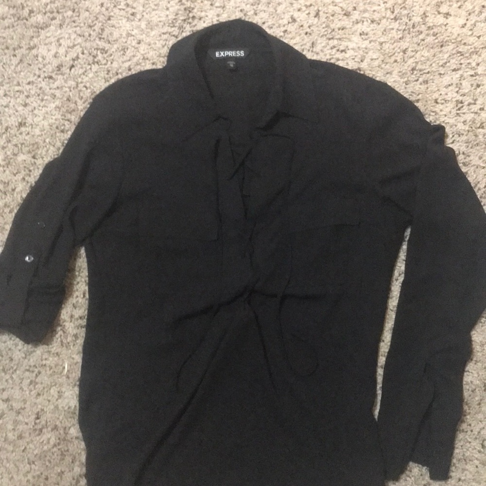 Express lace up portofino shirt - Picture 1 of 4